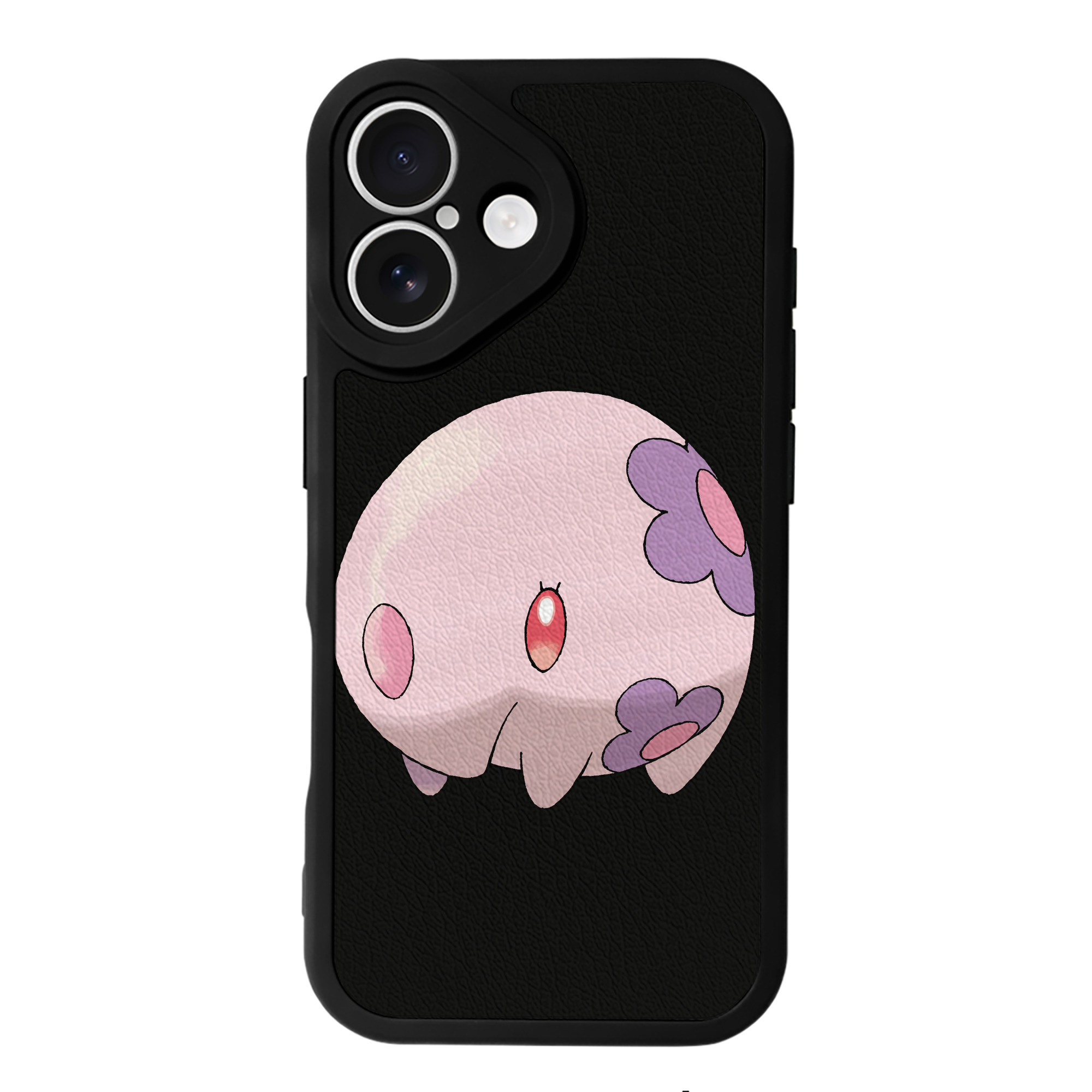 （画像用） ポケットモンスター Pokémon 【iPhone 16シリーズ対応】シリコンスマホケース（レザー調） 材質：シリコン